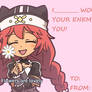 Overlord Valentine's card