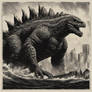 My first image, Godzilla.