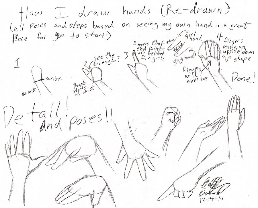Hand Tapping Draw tutorial: hands by Tatta-doodles on DeviantArt