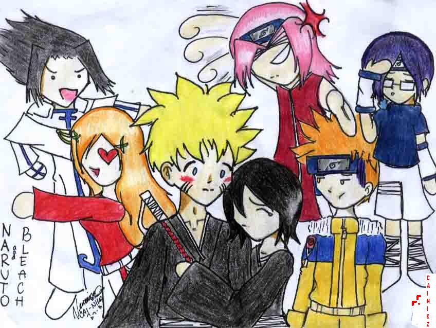 Naruto And Bleach By Naruto Bleach Fc On Deviantart Naruto And Bleach By Naruto Bleach Fc On Deviantart