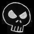 Negative ReaperSkull by ReaperPunkInc