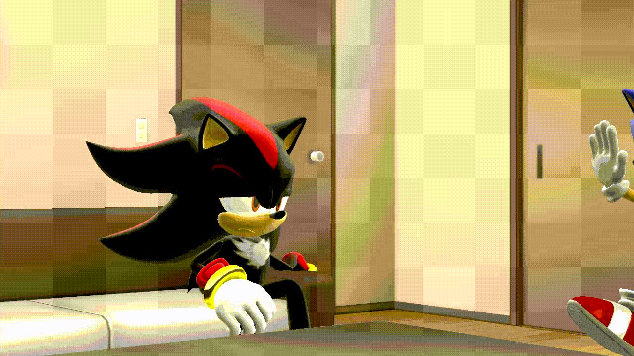 Shadow The Hedgehog Idle Animation GIF - Shadow The Hedgehog Idle Animation Gun - Discover & Share GIFs