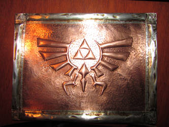 Embossed Hylian Crest