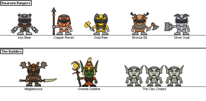 Go Go Dwarven Rangers by Sleeping-Demons on DeviantArt