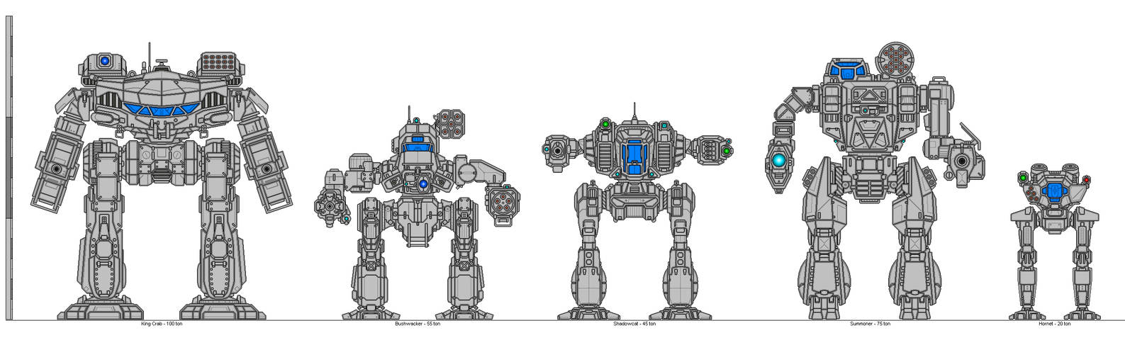 Mech Template Blocks Battletech - Mech Template Gallery 3 by Sleeping-Demons on DeviantArt