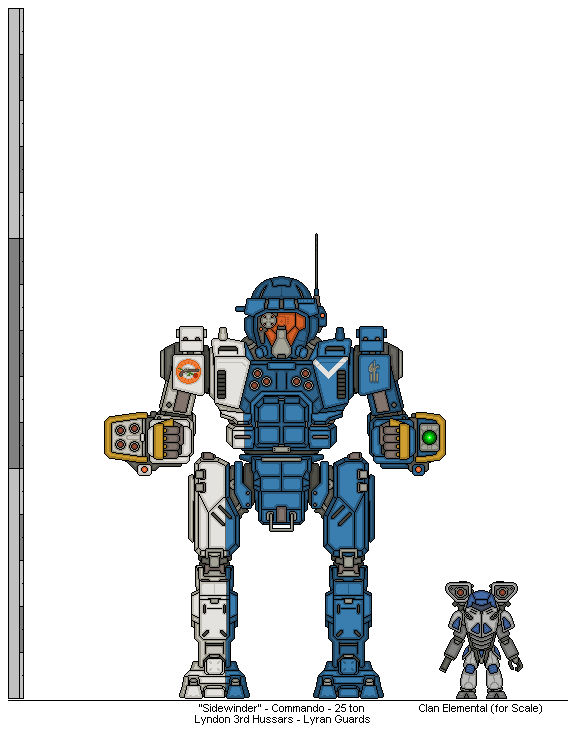 Battletech - Commando (25 ton) - Sidewinder by Sleeping-Demons on ...