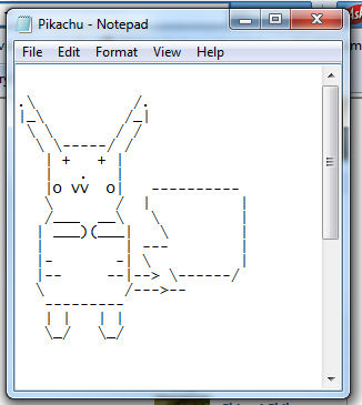 Pikachu Notepad Art by Sheriru-Pilot on DeviantArt