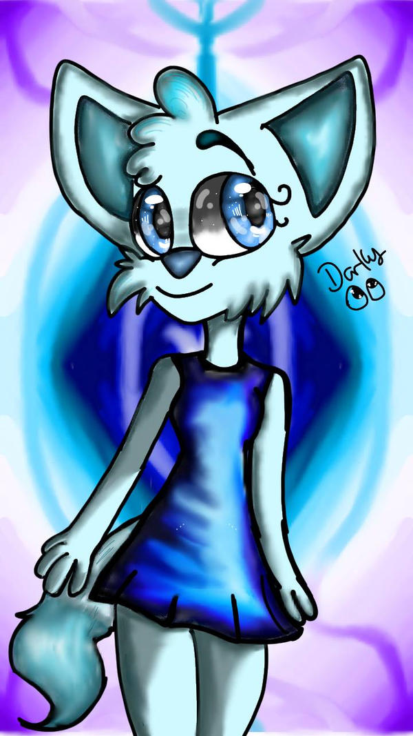 ~blue~ art trade by Squeakerz01 on DeviantArt
