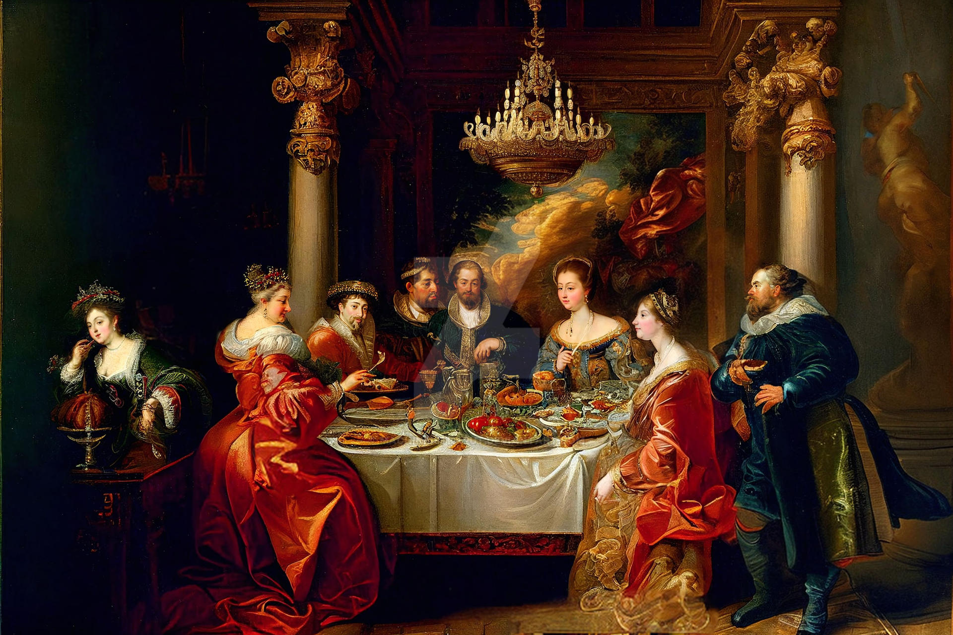 Nobility Feast by MachineIstKaput on DeviantArt