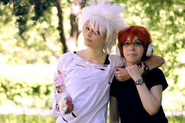 Byakuran and Shoichi