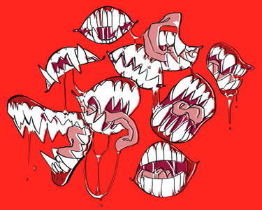 Fangs Shape Tooth Deviantart Explore the Best Teeth Art | DeviantArt