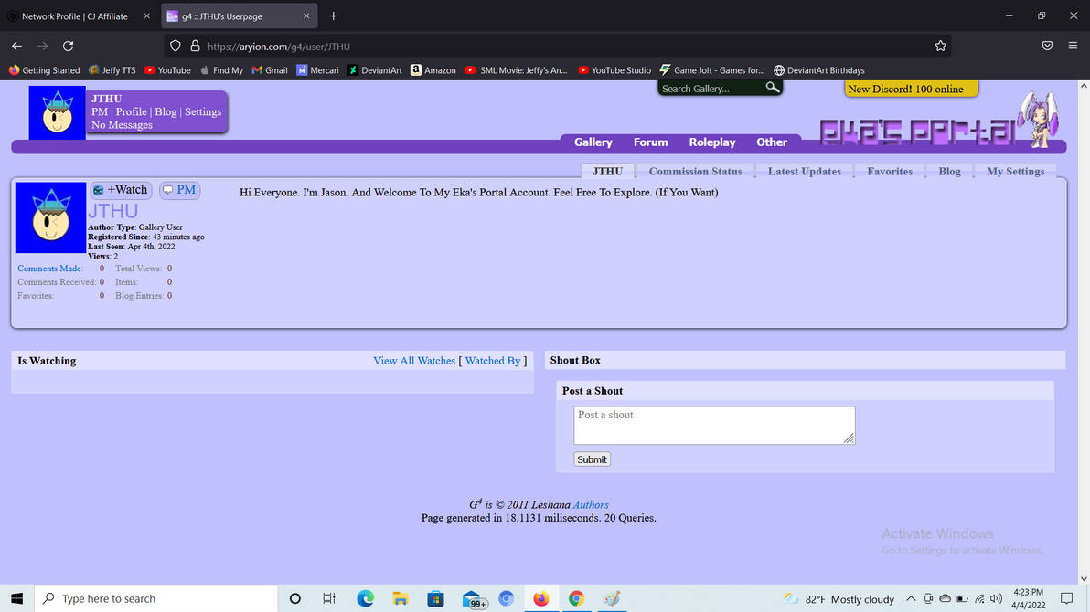 My New Eka's Portal Account! (4 Letter For Signup) by JasonTheXPPenPro