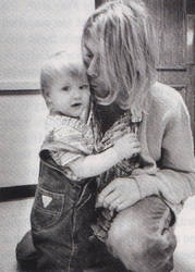 kurt cobain and his daughter