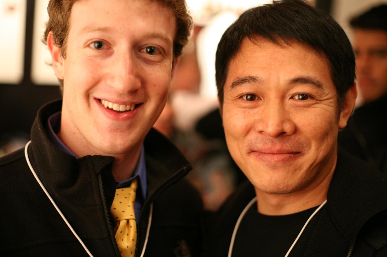 Jet Li - Mark Zuckerberg