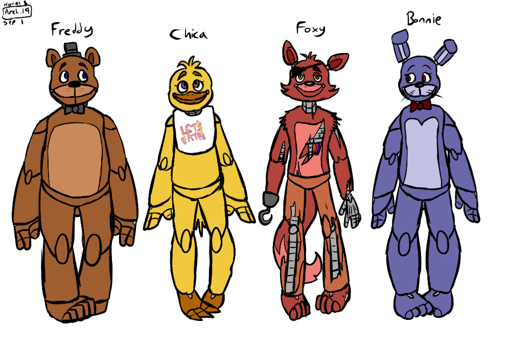 Headcanon FNaF 1 Layout by DemonicTronic -- Fur Affinity [dot] net