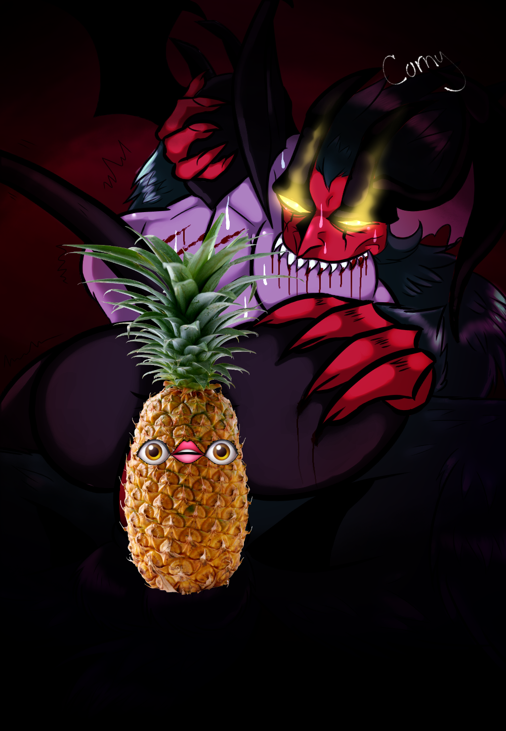 Narcissism or self hatred by OmegaCornyOverlord on DeviantArt