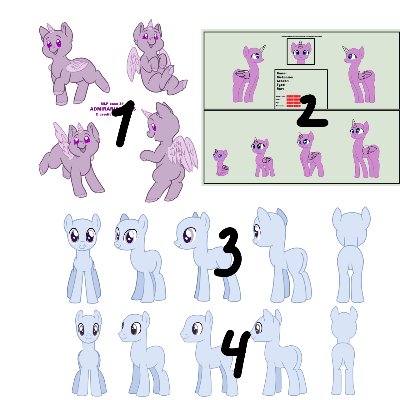 Mlp ref sheet (open) by Lightning-adopts95 on DeviantArt