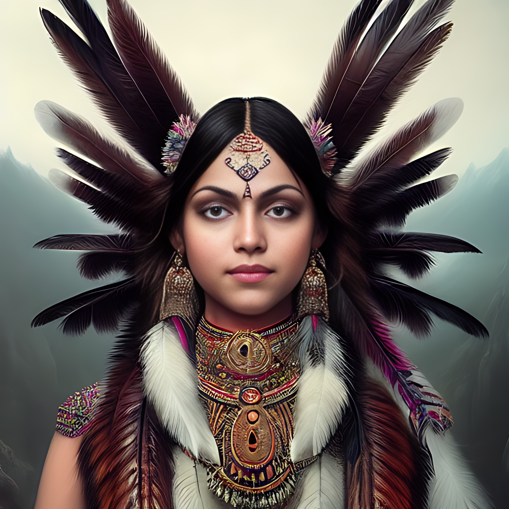 Beautiful Indian squaw by ShiningDarkness108 on DeviantArt