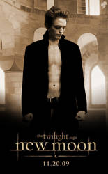 New Moon poster Edward Cullen