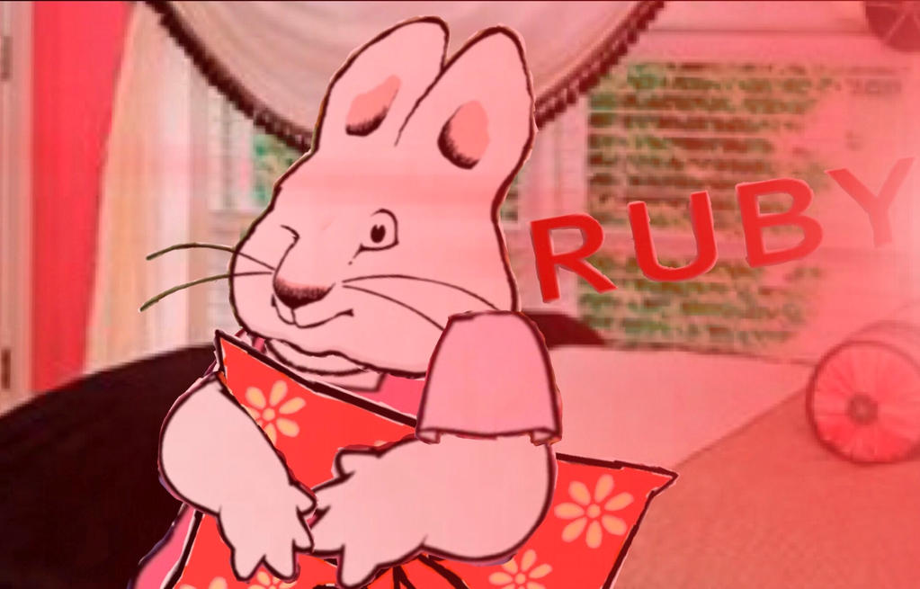 Ruby With Her Take Everywhere Pillow W/Logo by SloanVanDoren on DeviantArt