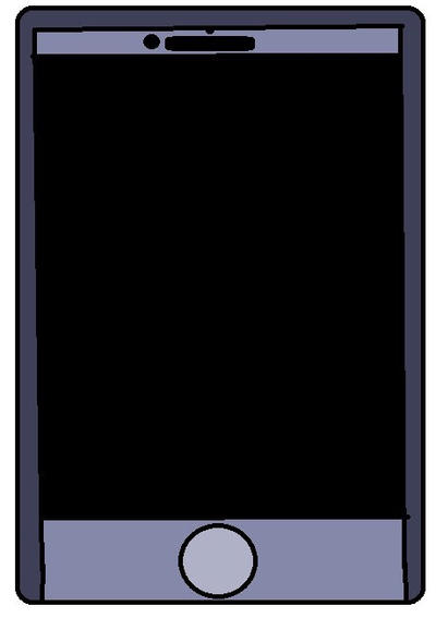 Phone Base Deviantart Jen's Phone (Front) by SloanVanDoren on DeviantArt
