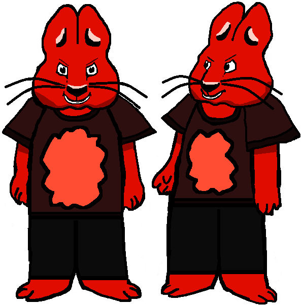 Evil Red Two Evil Red (Front And Side) by SloanVanDoren on DeviantArt