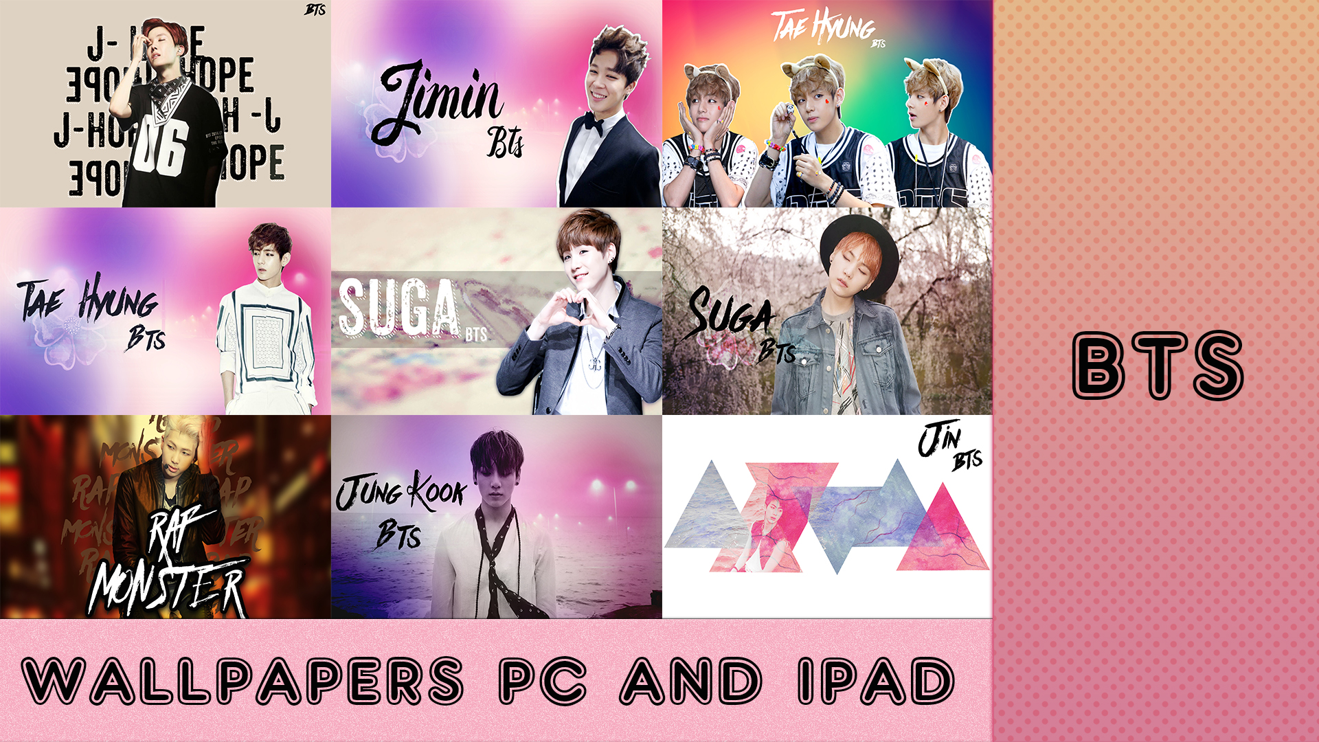 Pack Wallpapers BTS by Utsukushi08 on DeviantArt Pack Wallpapers BTS by Utsukushi08 on DeviantArt