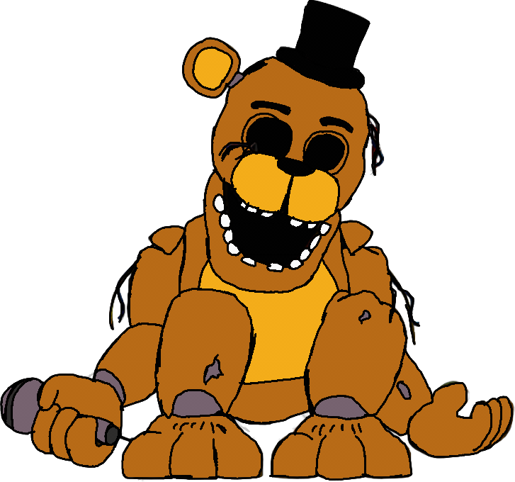 Golden Freddy Fazbear Drawing golden-freddy-fazbear-drawing