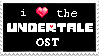 Undertale OST Stamp by egraut