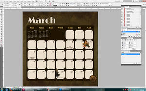 March 2012 - Lackadaisy Calendar Page