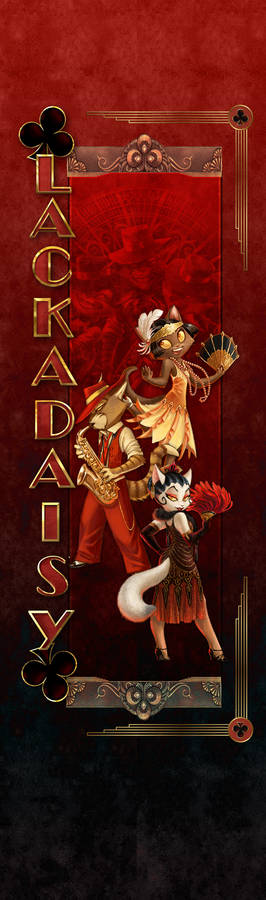 2013 Lackadaisy Banner - Red