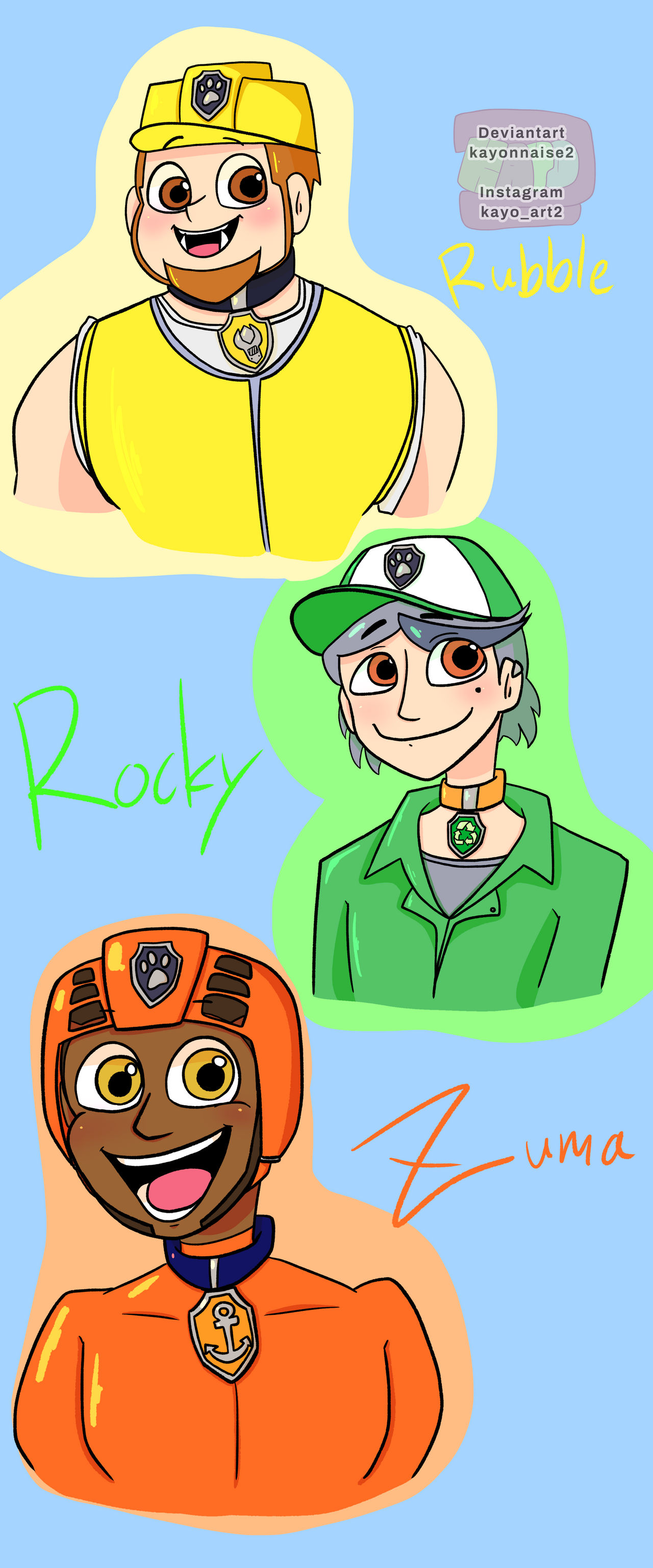 Paw Patrol As Human Part2 By Kayonnaise2 On DeviantArt paw-patrol-as-human-part2-by-kayonnaise2-on-deviantart