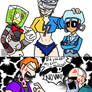 Exterminal singles(characters by Professor Toot)