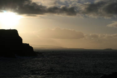 Giant's Causeway Sunset