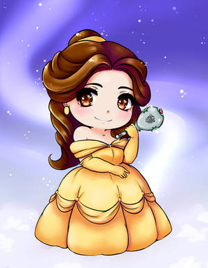 Belle chibi by Frills-Of-Justice