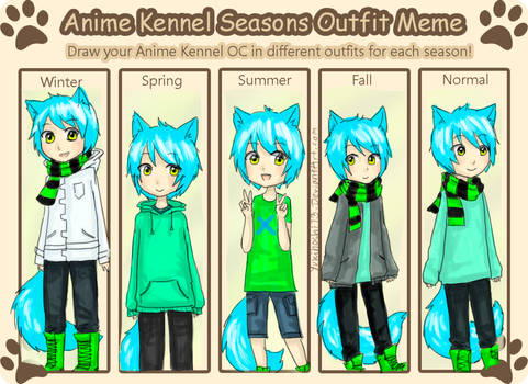 AnimeKennel seasons outfit meme (Ayato)