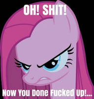 Pissed Off Pinky Pie