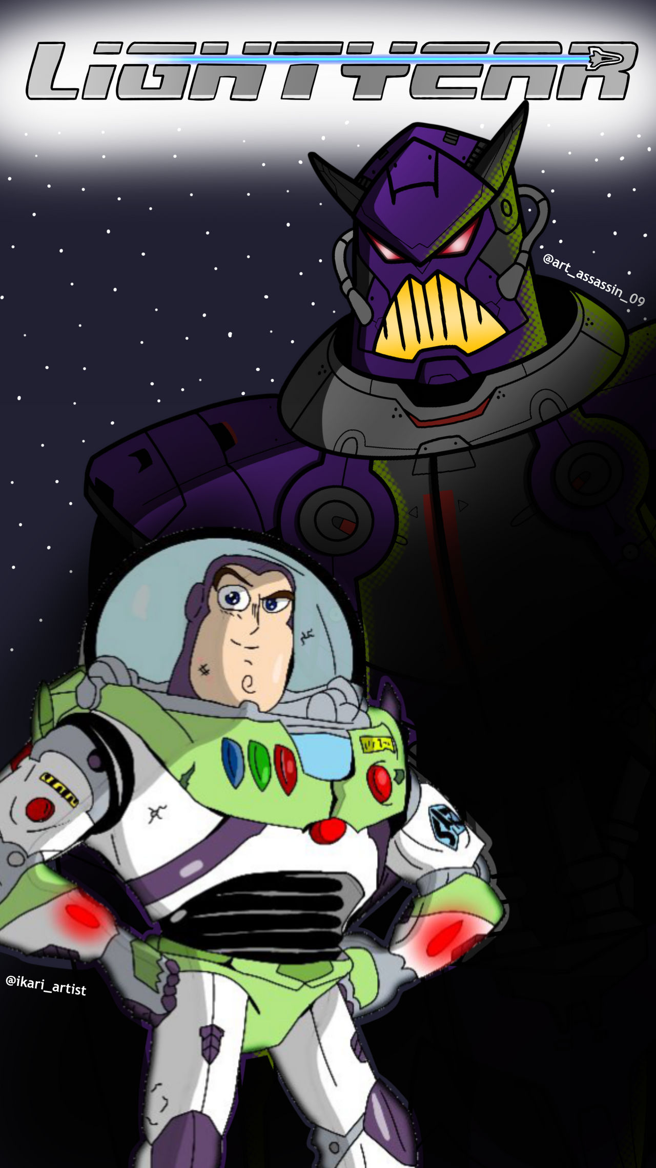 Bus Lightyear Rival Lightyear Collab Poster by ArtAssassin09 on DeviantArt
