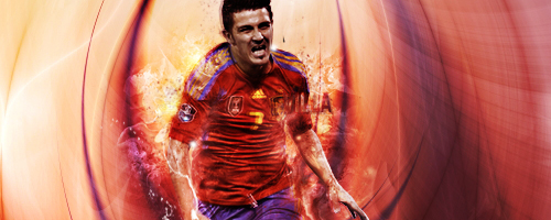 David Villa Sign