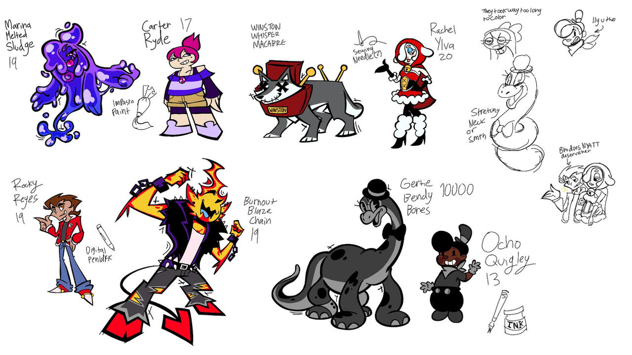 Random Characters Background Random Background Characters 2 by AlexNichole4321 on DeviantArt