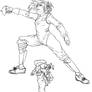 OC: Yume Akiyama (Fencer's Outfit)