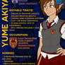 Character Sheet: Yume Akiyama