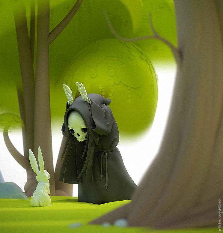 Hi, rabbit by veprikov on DeviantArt