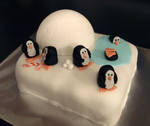 Penguin Cake by sparks1992