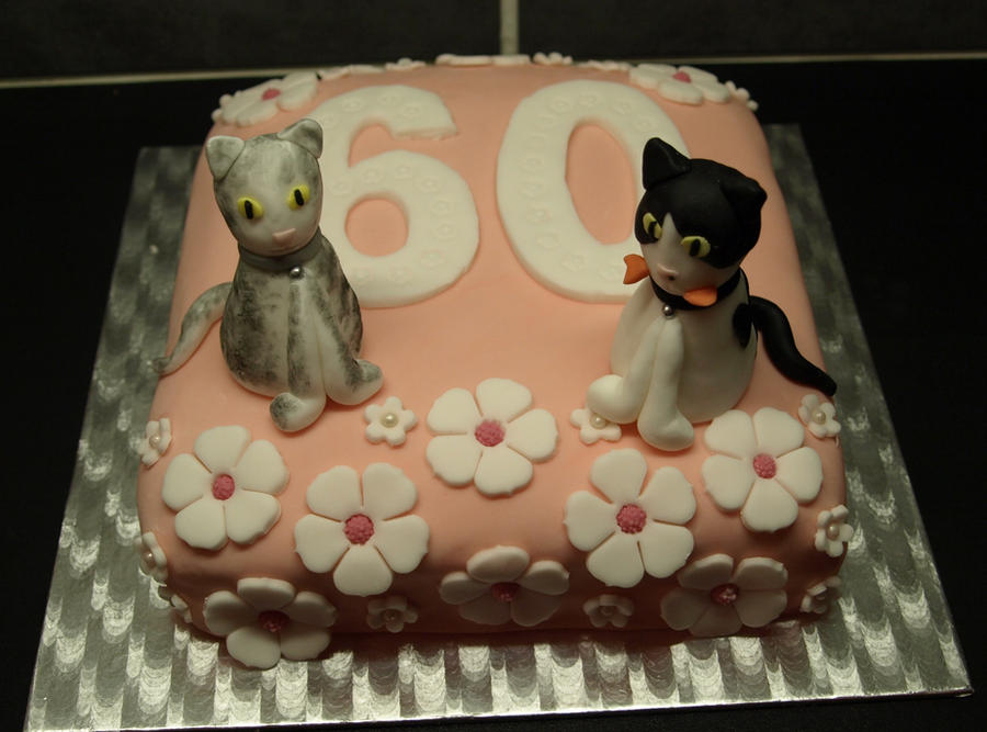 60 Cake and Cats