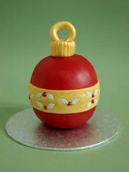 Christmas Bauble Cake