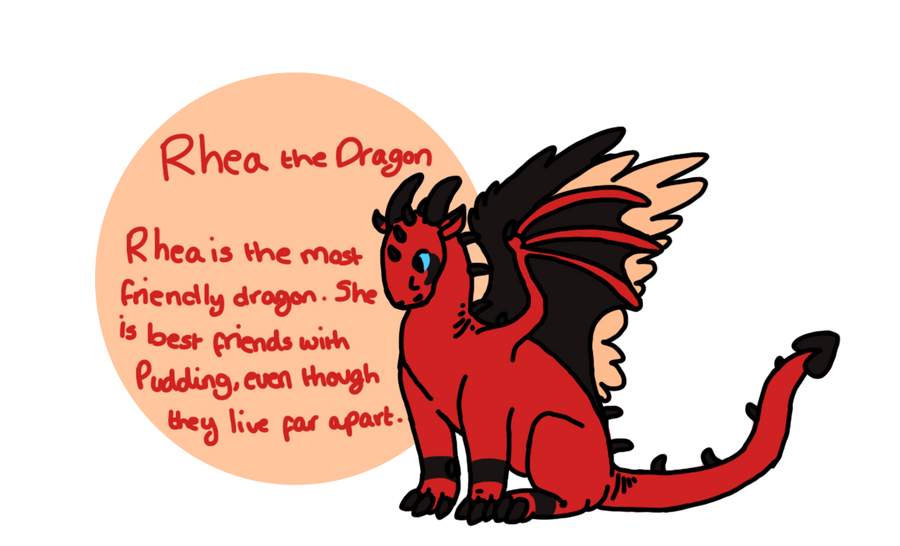 Rhea the dragon by owlclover on DeviantArt