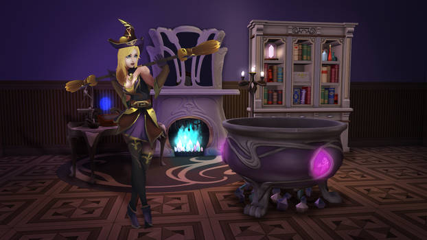 Bewitching Lux | League of Legends Custom Skin