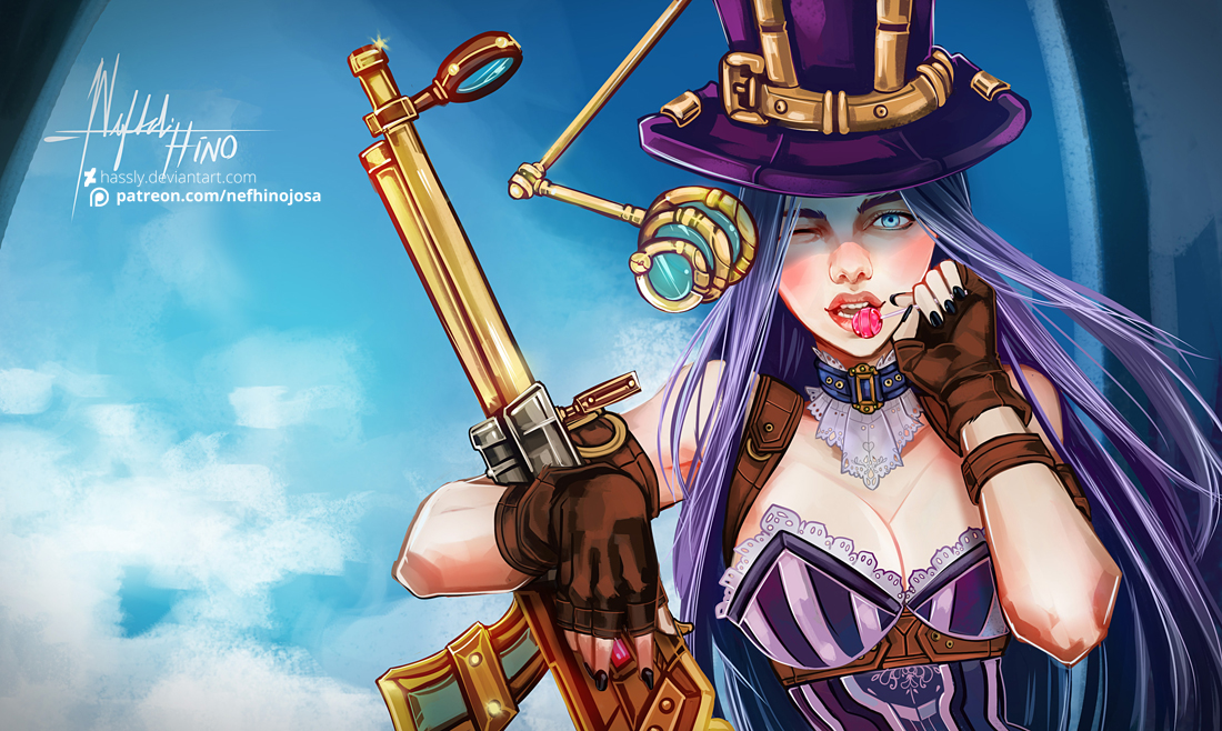 League Of Legends Caitlyn By Hassly On Deviantart League Of Legends Caitlyn By Hassly On Deviantart