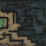 Labyrinthine Dungeon DnD Battle Map